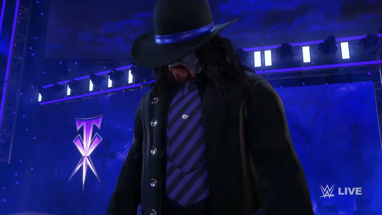 The Undertaker '95 Entrance WWE 2K22 YouTube