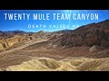 Twenty Mule Team Canyon: A scenic drive through Death Valley and Star Wars history!