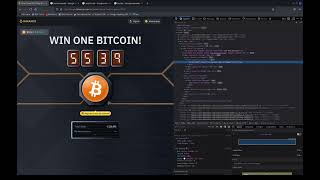 Binance bitcoin button game hack