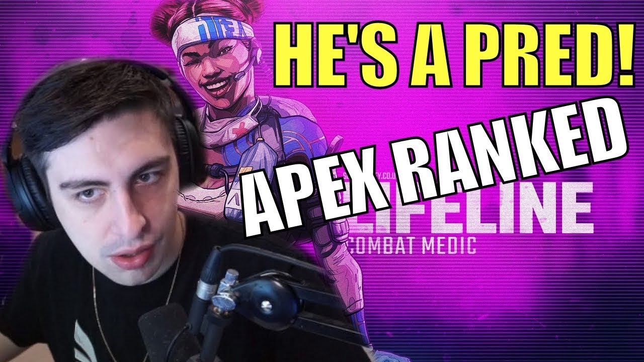 SHROUD ▪ Finally Reaches Pred In Apex Ranked!【Season 3】