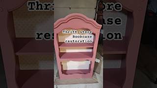 Thrift store book case #thrift #restoration #secondhand #bookcase #grandpa