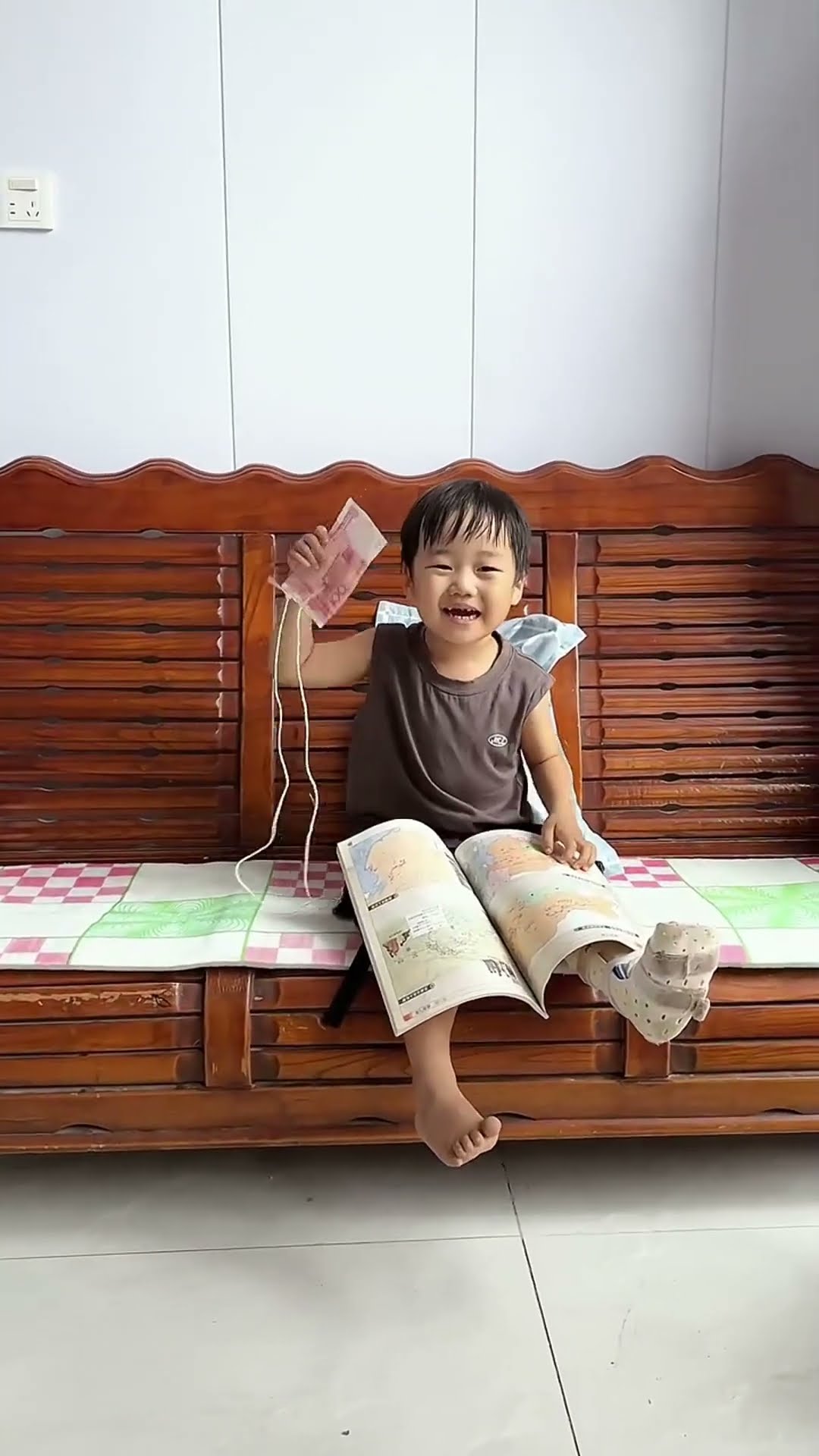 专治不倒垃圾的爸爸！#Cute baby#Cute#呆萌小米宝#聪明宝宝#萌娃