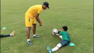 LATIHAN PENJAGA GAWANG U-12 || Part 1