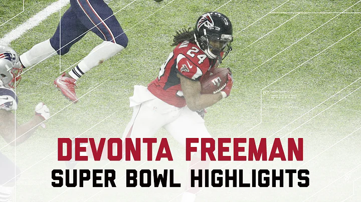 Devonta Freeman Goes Over 100 Total Yards! | Patri...