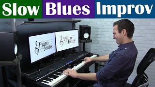 Feeling the Slow Blues - Piano Improv by Jonny May chords