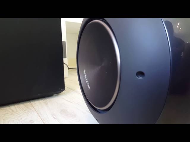 garn ketcher Landmand B&W Bowers & Wilkins PV1 home cinema Subwoofer goes nuts! Test and reviews!  - YouTube