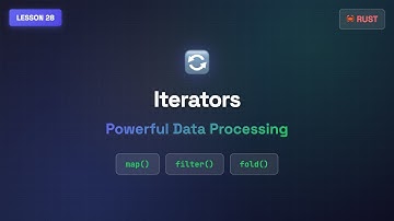 Rust Iterators for Beginners | map, filter, fold Explained