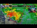 August 22, 2022 1 AM Tornado & Flooding Coverage for North Texas