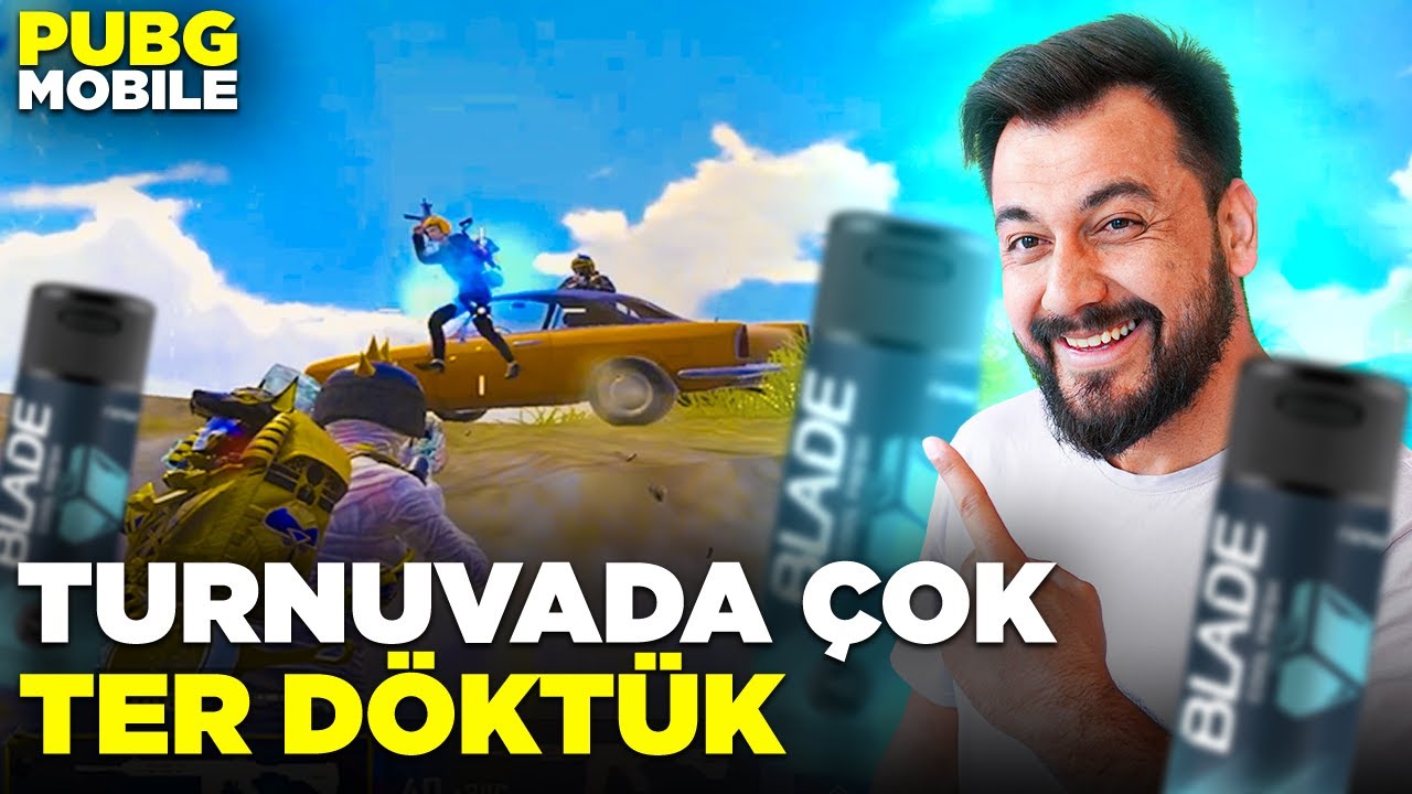 BLADE DEODORANT PUBG MOBILE TURNUVASINDA 1. OLDUK 💪🏻