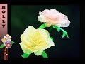 Tissue Paper Flowers Tutorial : Tissue paper roses