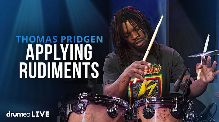 Thomas Pridgen - Applying Rudiments To The Drum-Se...