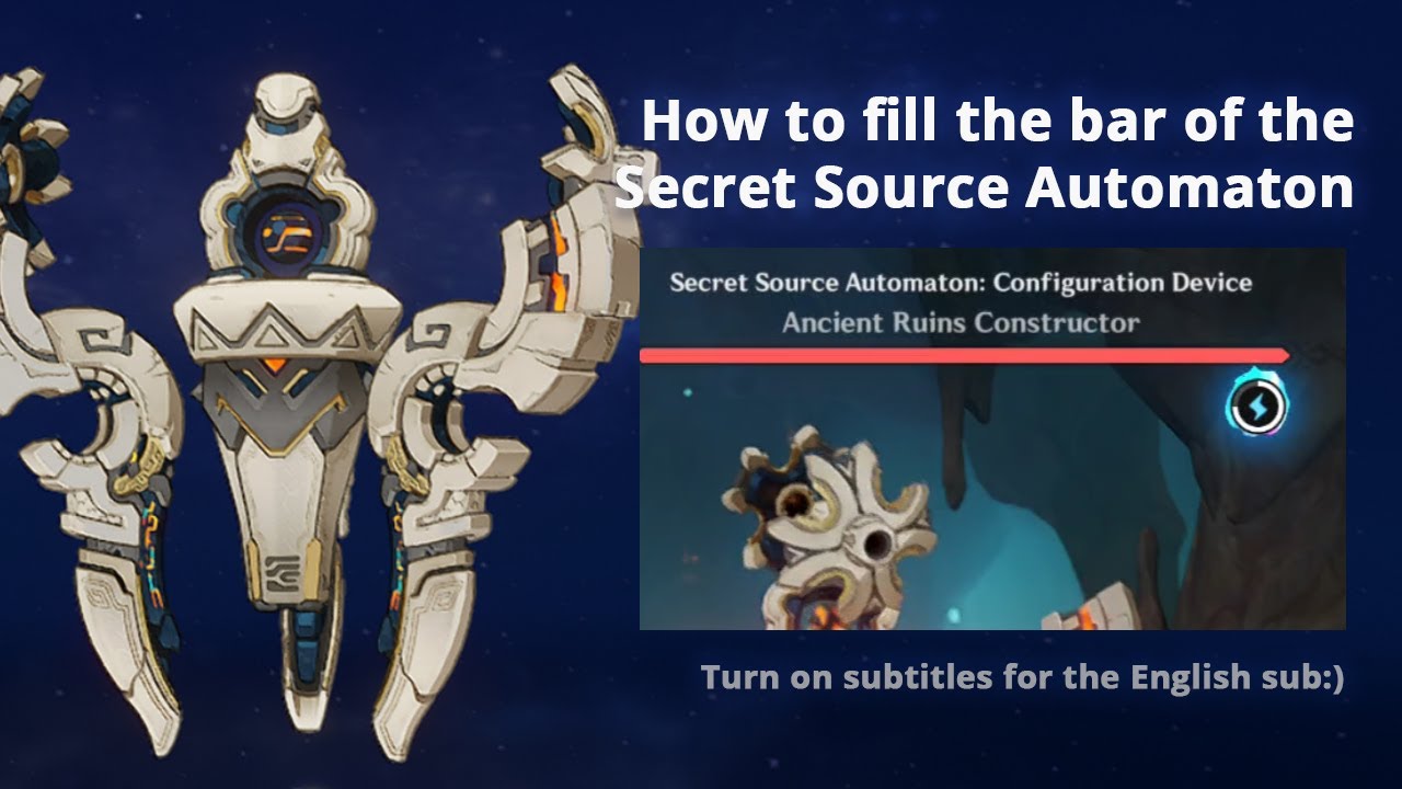 Secret Source Automation Cara melumpuhkan Secret Source Automaton: Configuration Device ...
