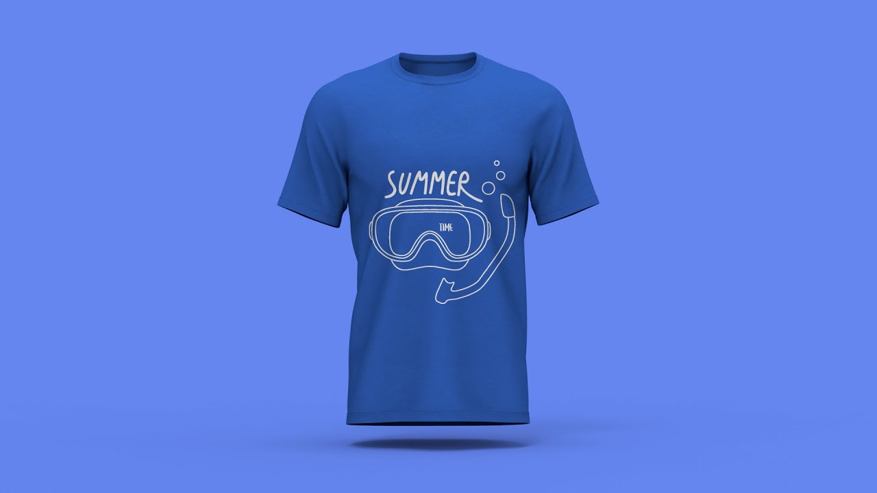 Download Animated T-Shirt Mockup Preview 1 - YouTube