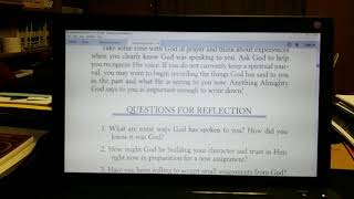 God   Speaks To His People, Experiencing God Chap 10.