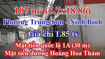 Tập 461: Bán lô đất 2 mặt tiền, mặt tiền Quốc lộ 1A và đường Hoàng Hoa Thám, vị trí đắc địa!
