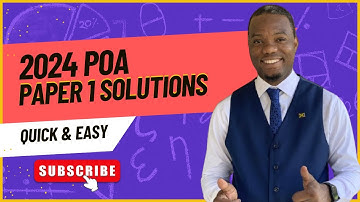 2024 POA Paper 1 SOLUTIONS