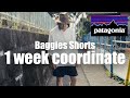 【Patagonia】3種類のバギーズショーツを使って一週間コーデしてみました【ショーツ】