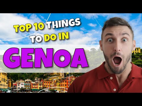 TOP 10 Things to do in Genoa, Italy 2023!