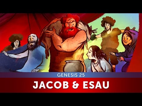 Jacob and Esau - Genesis 25 | Bible Story and Sunday School Lesson for kids | Sharefaithkids.com