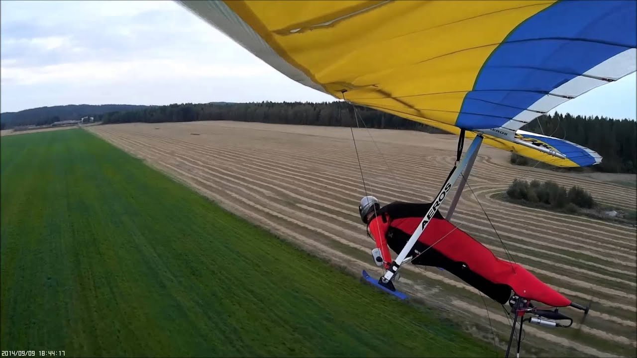 Hang Gliding (Sport), Aeros Discus, Flying.