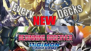 Every New Deck 'We don't Talk About Ukko!' In BEGINNING OBSERVER BT-16 | Digimon Card Game