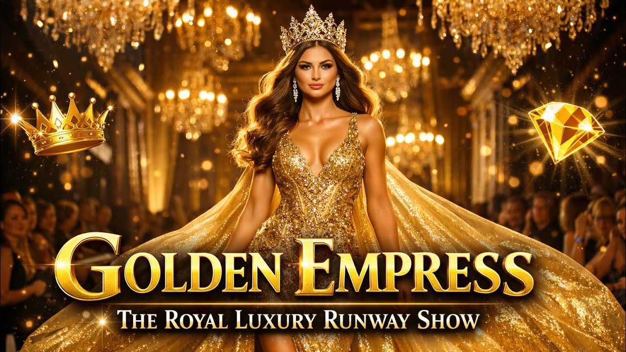 Golden Empress – The Royal Luxury Runway Show💛⚜️👑