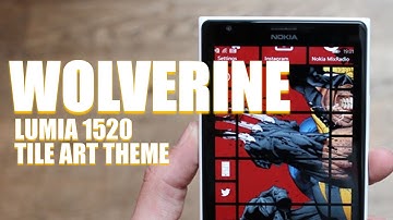 Wolverine Lumia 1520 Home Screen