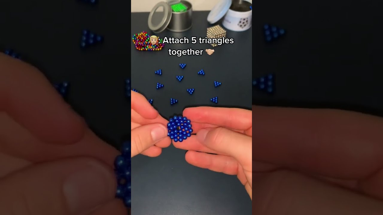 Make Thousands Of Designs With Your Magnetic Balls 