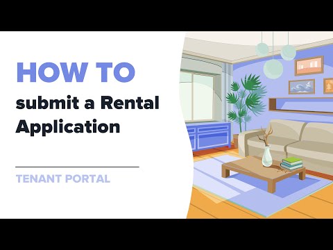 How to submit a Rental Application (Tenant Portal)