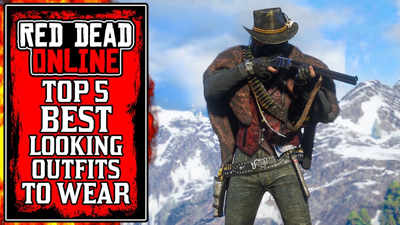 5 More FANTASTIC Looking Red Online Outfits (RDR2 Best Outfits Part 2) - YouTube