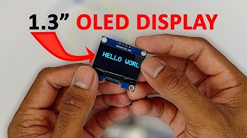 How to Test a 1.3" OLED Display with Arduino | HELLO WORLD!