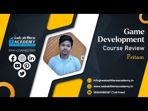 Game Development Course Review  Webskitters Academy- Pritam