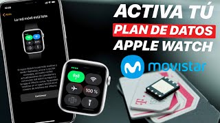 GUÍA de Cómo ⚙ CONFIGURAR PASO a PASO la eSIM del Apple Watch ⌚ con Movistar