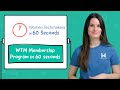 Women techmakers membership program in 60 seconds