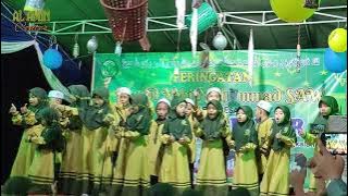 Li Yadani Yumna Wa Yusro || Dua Tangan Saya || Tarian Santri Kecil Al Amin Center Bangkalan