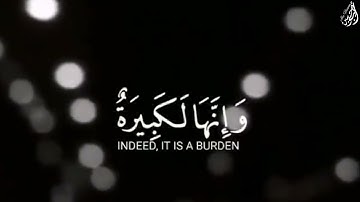 وَاسْتَعِينُوا بِالصَّبْرِ وَالصَّلاةِ - (آيات من سورة البقرة) - عبد الرحمن مسعد