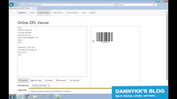 2# ZPL Tutorial Code 11 Bar Code Programmieren