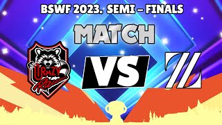 ZETA DIVISION VS CRAZY RACCOON | SEMI - FINALS | BRAWL STARS WORLD FINALS 2023