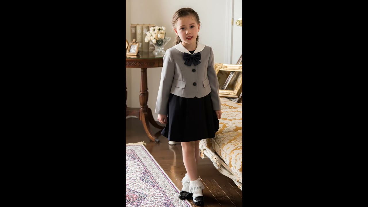 お嬢様みたいでかわいい卒業服 小学校女の子の卒業式】お嬢さん系ワンピースがおしゃれ