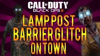 *NEW* Black Ops 2 Glitches: Lamp Post Barrier Glitch On Town - SUPER EASY