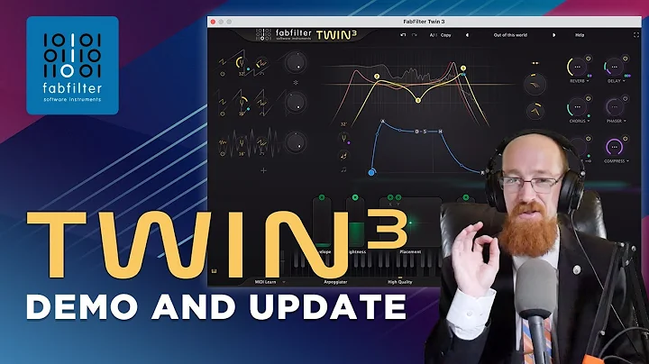 NEW FabFilter TWIN 3 Demo & Update | Eric Burgess
