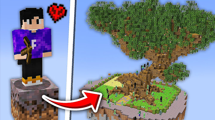 construi a MEGA BASE NA ÁRVORE em apenas um bloco