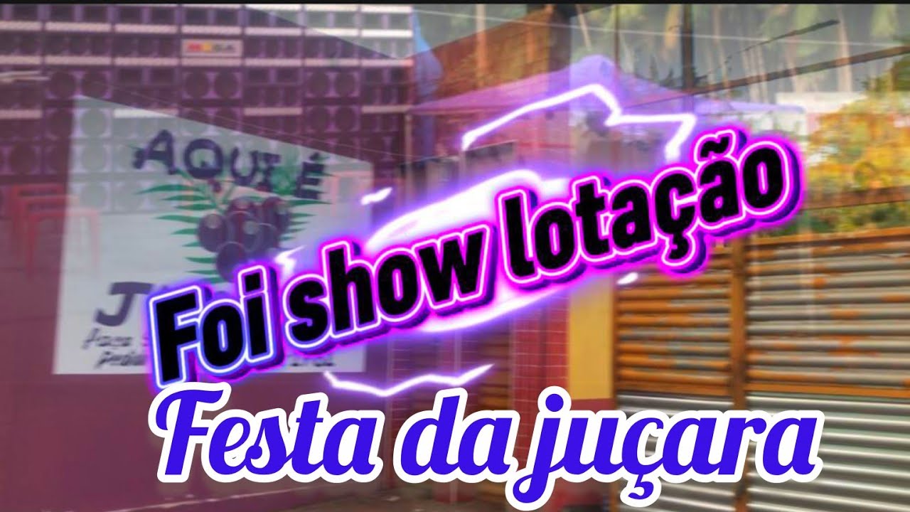 Festa da juçara em Maracanã com a mega itamaraty no LL eventos 