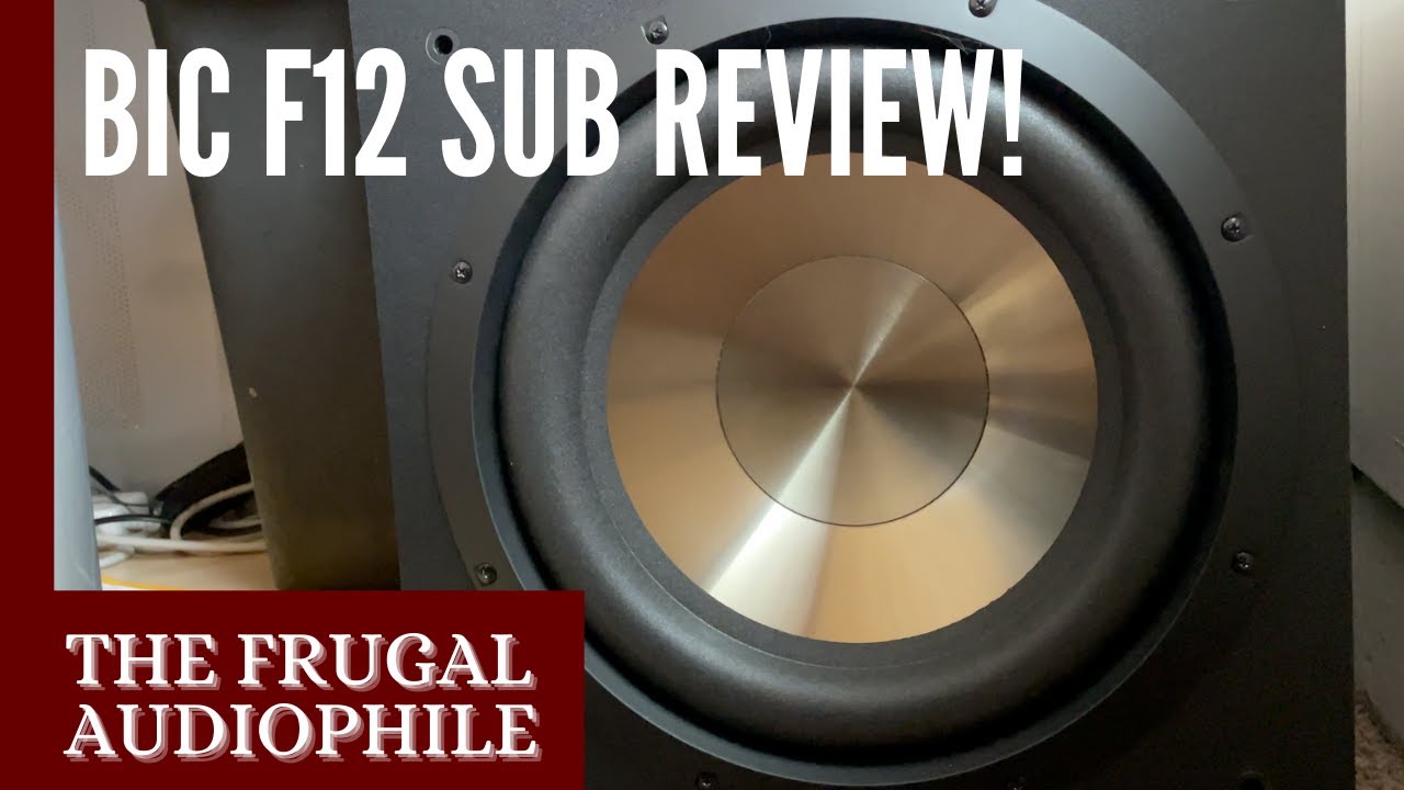 BIC America F12 Subwoofer Review! - YouTube