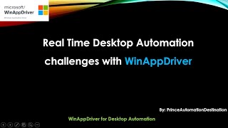 Famous 4. How to Launch Desktop Applications in Multiple Ways || Root Capabilities of WinAppDriver Net Worth