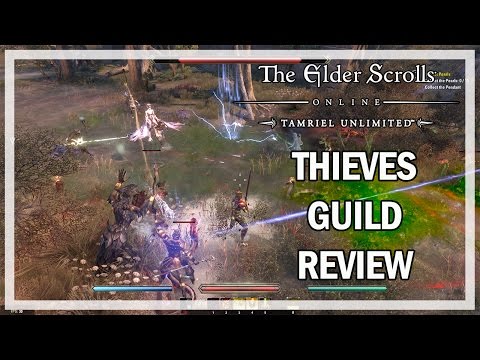 Videó: Az Elder Scrolls Online Thieves Guild DLC-je Márciusra Kelt