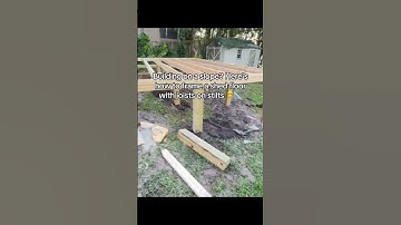How to Frame a Shed Floor on a Slope | Floor Joists on Stilts