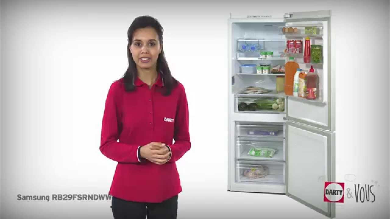 Réfrigérateur congélateur Samsung RB29FSRNDWW - démonstration