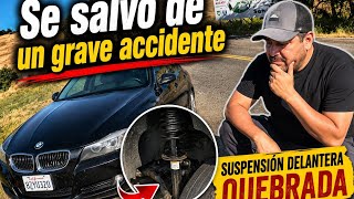 Se salvo de un grave accidente