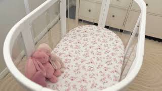 Floral Baby Girl's Nursery Tour l Snuggle Hunny